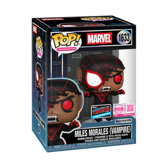 Pop! Miles Morales (Vampire) with Pop! Protector, , hi-res view 2