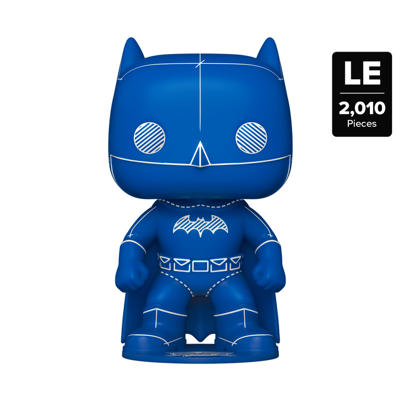 Pop! Batman (Blueprint Deco) with Pop! Protector, , hi-res view 1