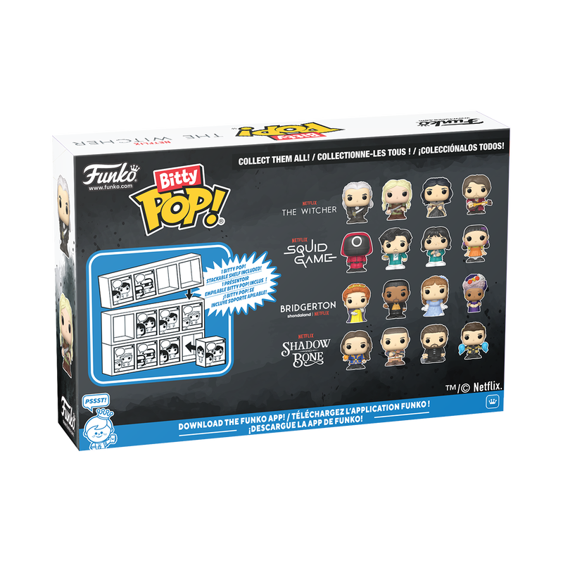 Bitty Pop! Netflix The Witcher 4-Pack Series 1, , hi-res view 3