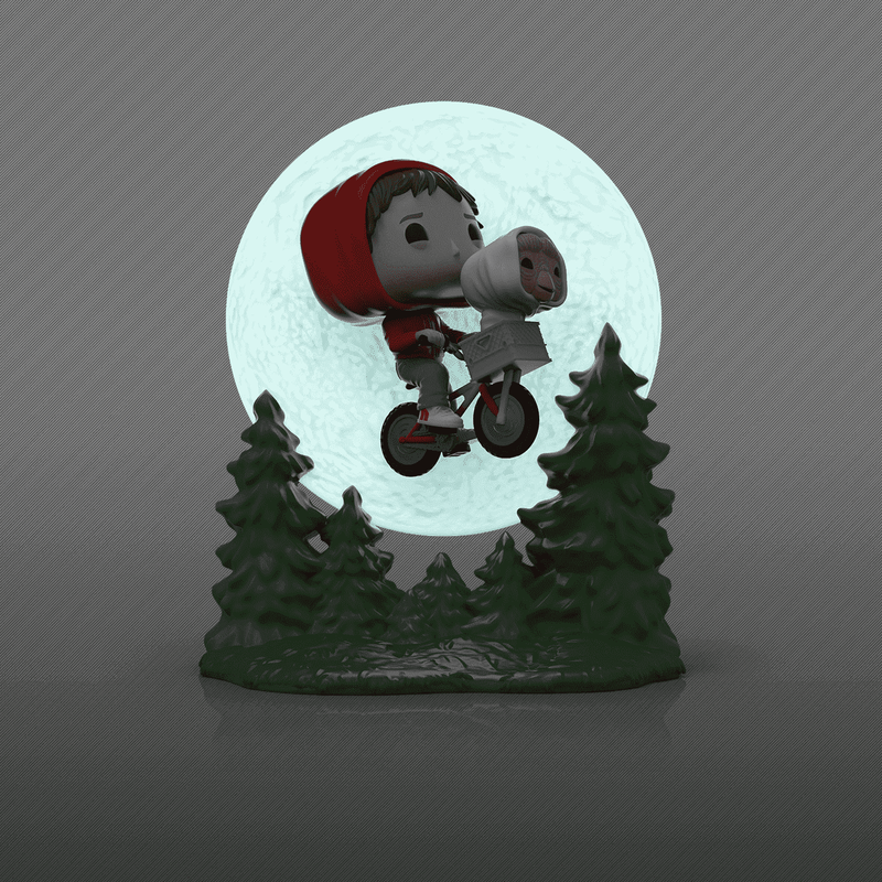 Pop! Moment Elliott & E.T. Flying (Glow), , hi-res view 5
