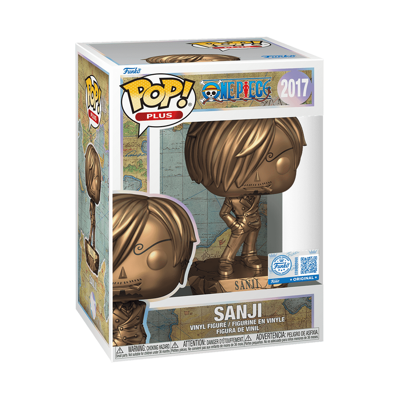 Pop! Plus Sanji Statue (Bronze) with Pop! Protector, , hi-res view 2