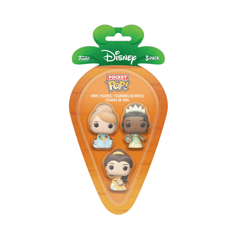 Pocket Pop! Easter Tiana, Belle, Cinderella 3-Pack, , hi-res view 1