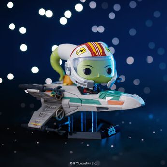 Pop! Rides Super Deluxe Hera Syndulla in X-Wing Starfighter, Image 2