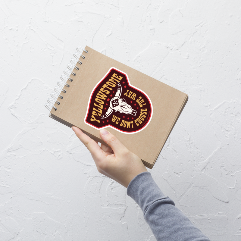 Yellowstone Patch Vinyl Sticker, , hi-res view 1