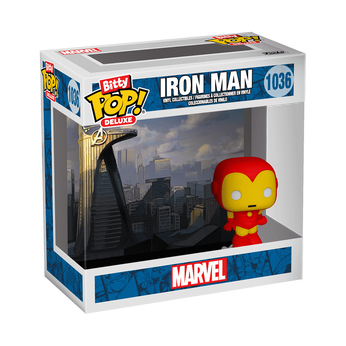 Bitty Pop! Deluxe Iron Man (Avenger Tower), Image 1