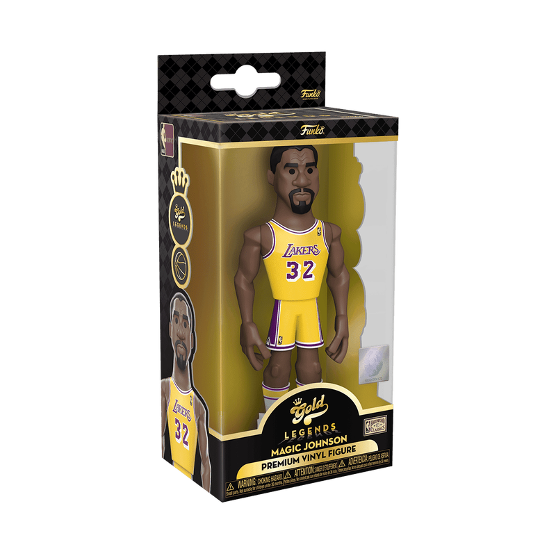 Vinyl GOLD 5" Magic Johnson - Lakers, , hi-res view 2