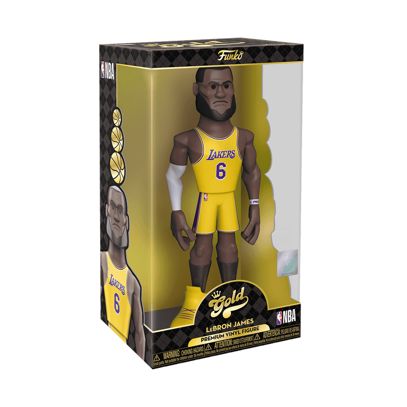 Vinyl GOLD 12" LeBron James - Lakers, , hi-res view 2