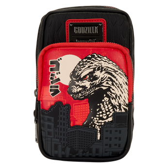Godzilla Cellphone Crossbody Bag with Coin Bag, Image 1