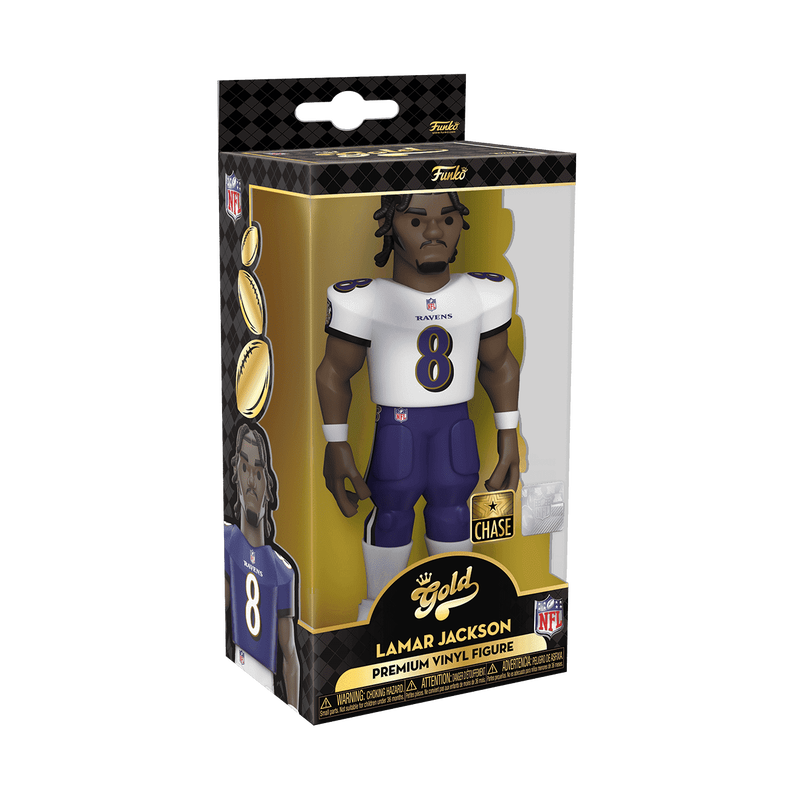 Vinyl GOLD 5" Lamar Jackson - Ravens, , hi-res view 4