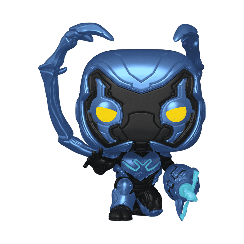 Pop! Blue Beetle Crouching (Glow), , hi-res view 1