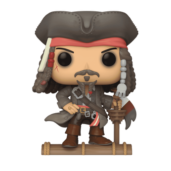 Pop! Jack Sparrow Standing on Mast, Image 1