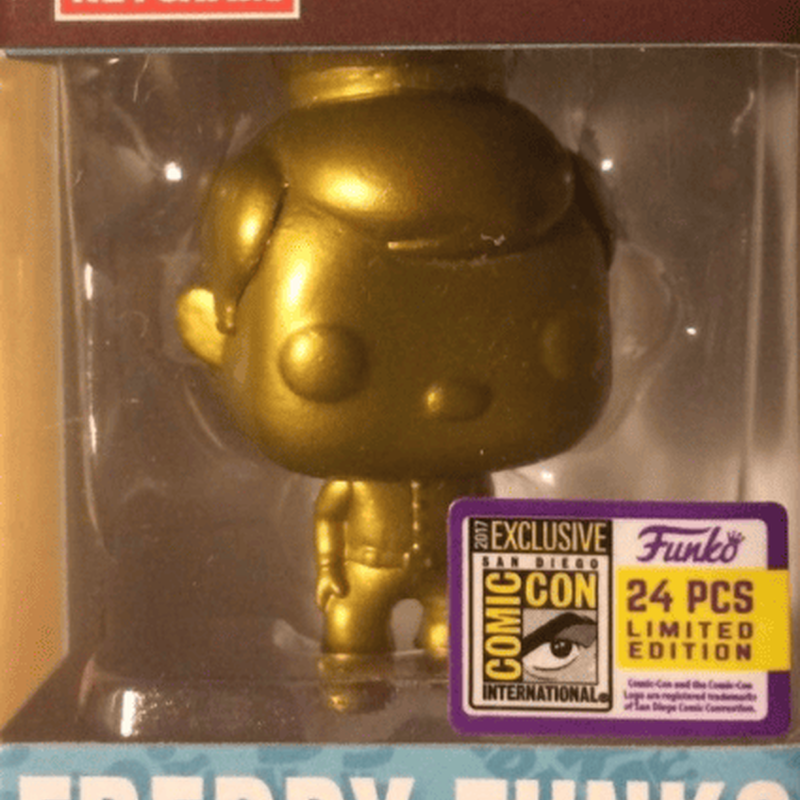 Freddy Funko Bowtie (Gold), , hi-res view 1