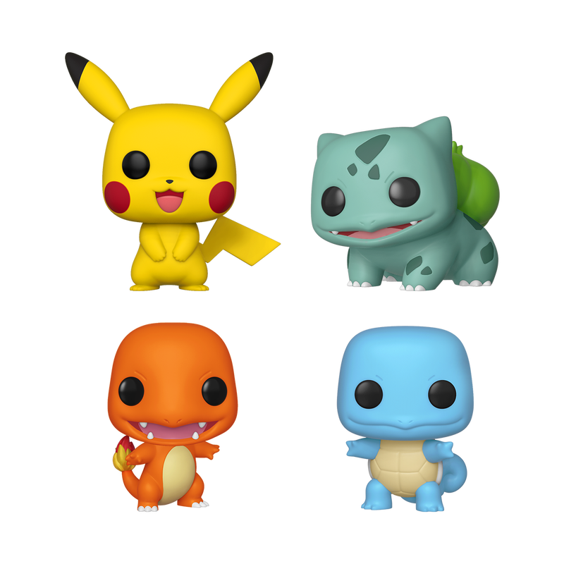 Pop! Pokémon Starters 4-Pack, , hi-res view 1