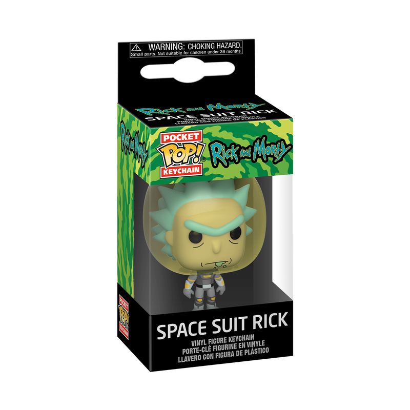 Pop! Keychain Space Suit Rick, , hi-res view 2
