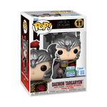 Pop! Daemon Targaryen (Targaryen Armor) with Pop! Protector, , hi-res view 2
