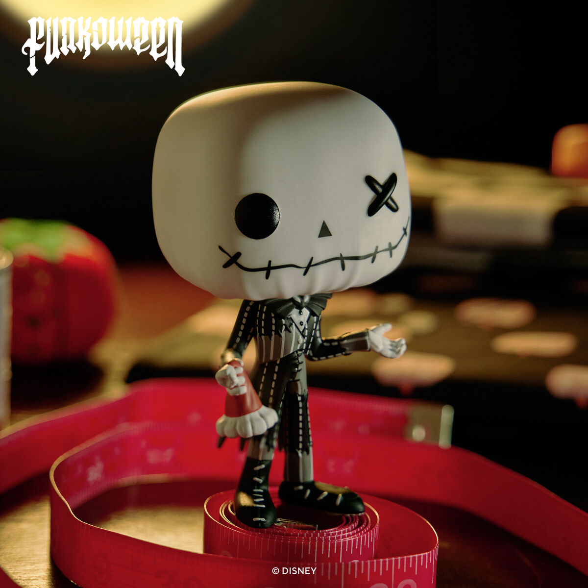 (未使用･未開封品)Funko - Figurine NBX Jack Skellington Pop 10cm - 0830395024684 Pop! Jack Skellington (Patchwork) | Funko