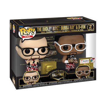 Pop! & Buddy The Dudley Boyz: Bubba Ray & D-Von (2018 Hall of Fame) 2-Pack, Image 2
