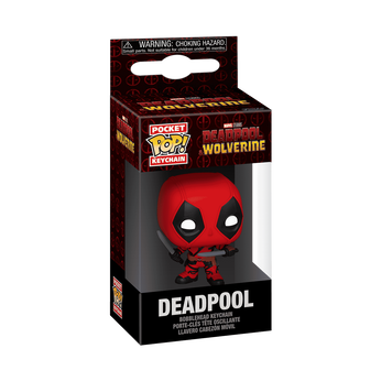 Pop! Keychain Deadpool with Swords, Image 2