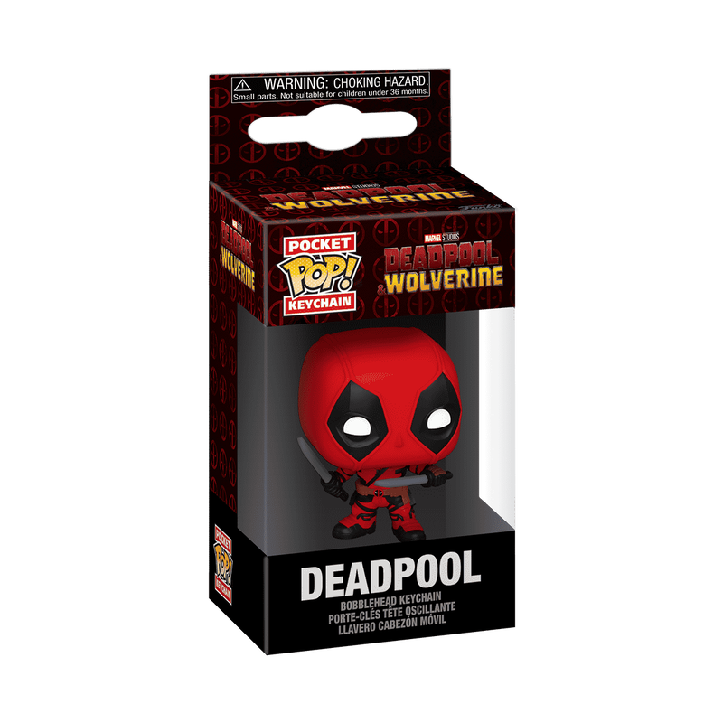 Pop! Keychain Deadpool with Swords, , hi-res view 2