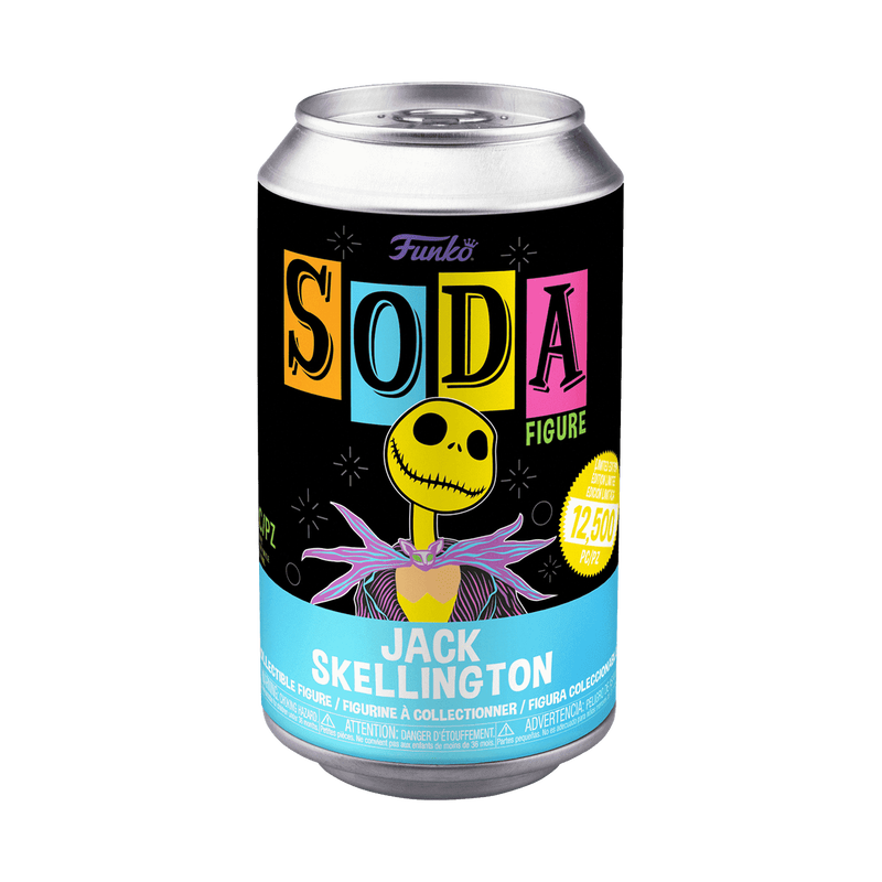 Vinyl SODA Jack Skellington (Black Light), , hi-res view 2