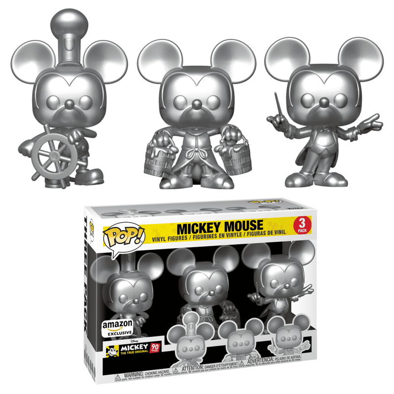 Mickey Mouse 90th Silver 3-Pack, , hi-res view 1