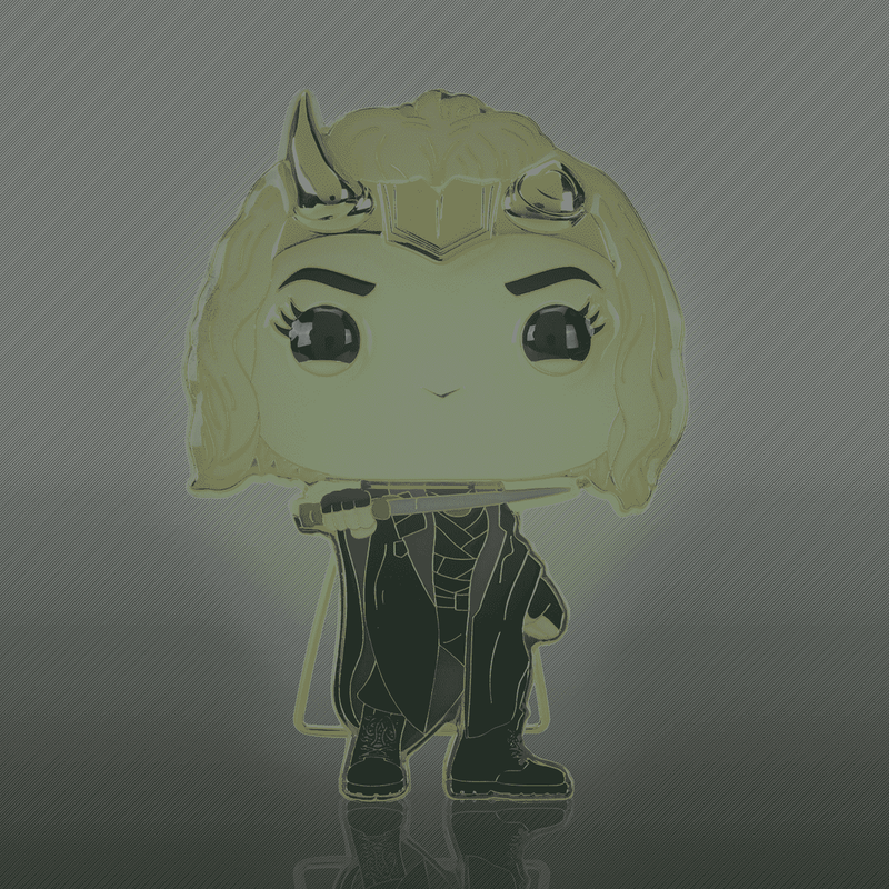 Pop! Pin Sylvie with Cape (Glow), , hi-res view 3
