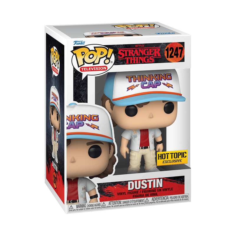 Pop! Dustin in Dragon Shirt, , hi-res view 2