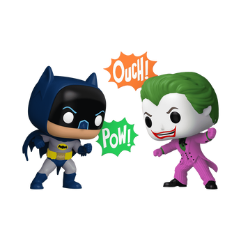 Pop! Batman & The Joker (1966) 2-Pack, Image 1