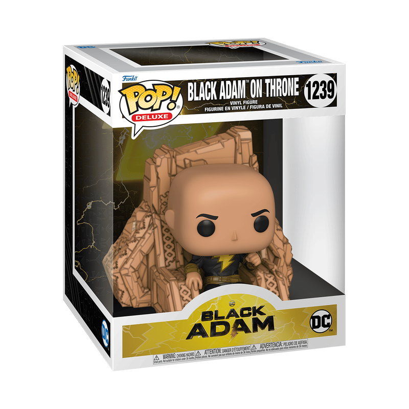 Pop! Deluxe Black Adam on Throne, , hi-res image number 2