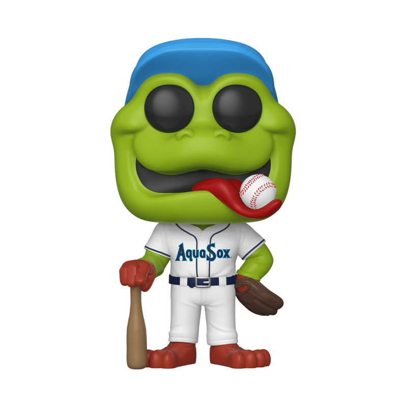 POP MILB Mascots: AquaSox - Webbly (Home), , hi-res view 2