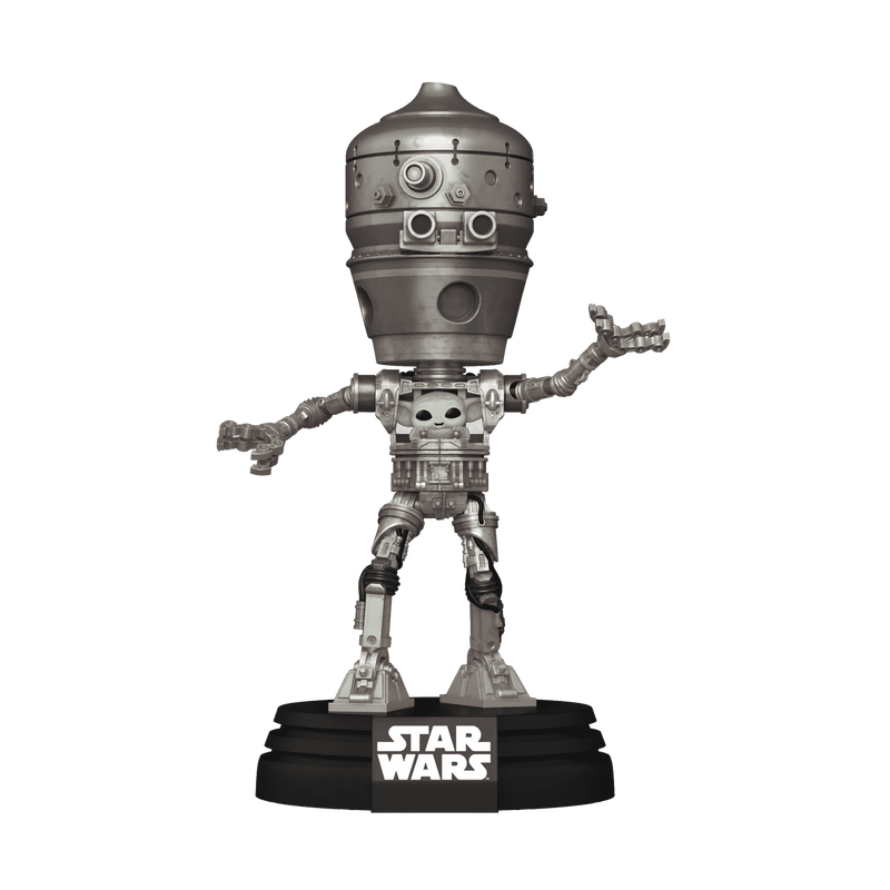 Pop! Deluxe Lights and Sounds IG-12 with Grogu, , hi-res view 1