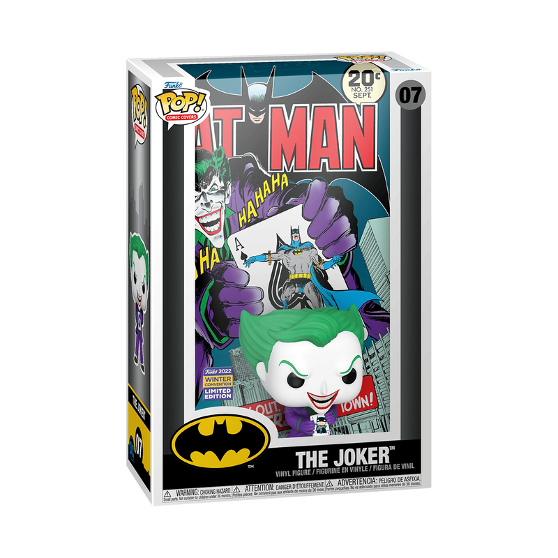 Buy Pop! Comic Covers The Joker (Back In Town) Batman No. 25 at Funko.
