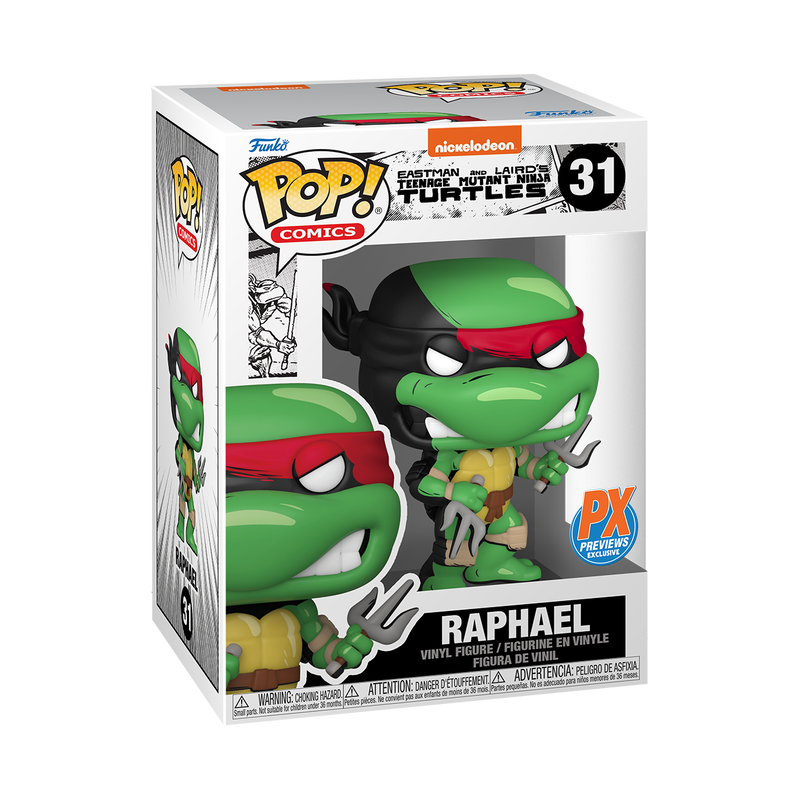 Pop! Raphael (Comic Book) | From the Vault | Funko