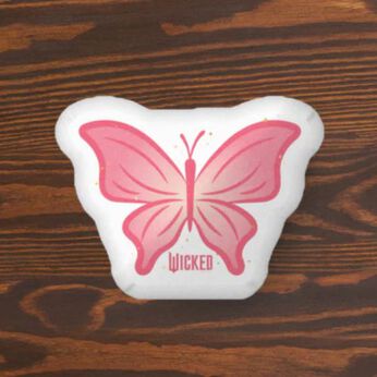 Wicked Glinda Butterfly Shaped Pillow, , hi-res view 1