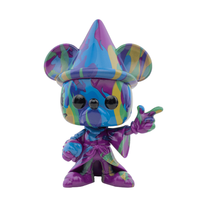 Pop! Artist Series Sorcerer Mickey #2 with Pop! Protector, , hi-res view 1