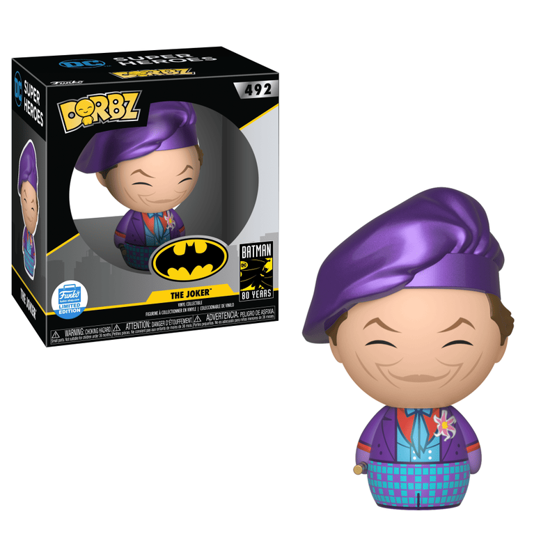 Dorbz - Batman 80th - The Joker w/beret (1989), , hi-res view 1