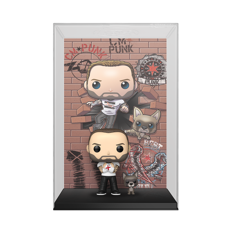 Pop! WWE Covers CM Punk and Larry, , hi-res view 1