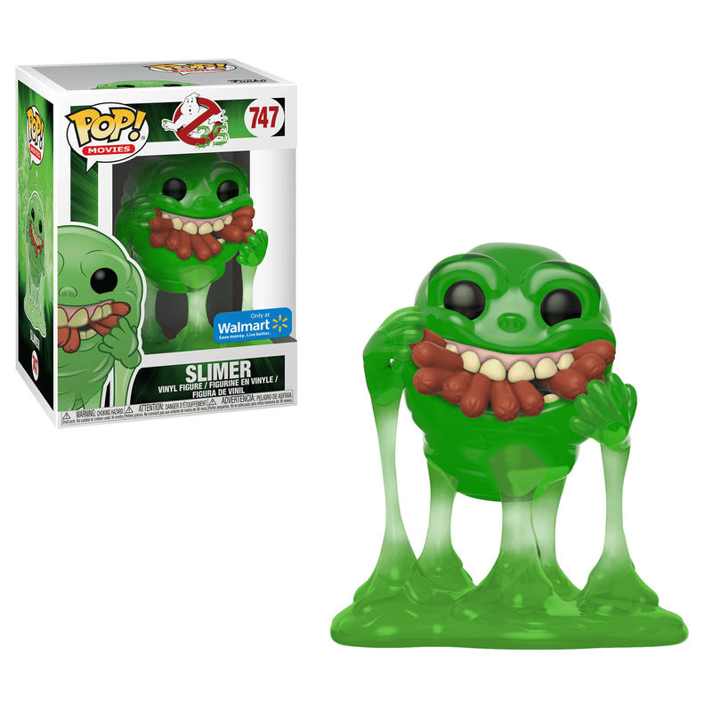 POP Movies: GB - Slimer w/Hot Dogs (Translucent), , hi-res view 1