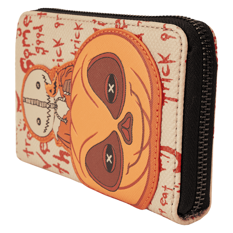 【Lounge Fly】Trick 'r Treat Sam Cosplay Flap Wallet Loungefly Trick R' Treat Sam Cosplay Flap Wallet Halloween