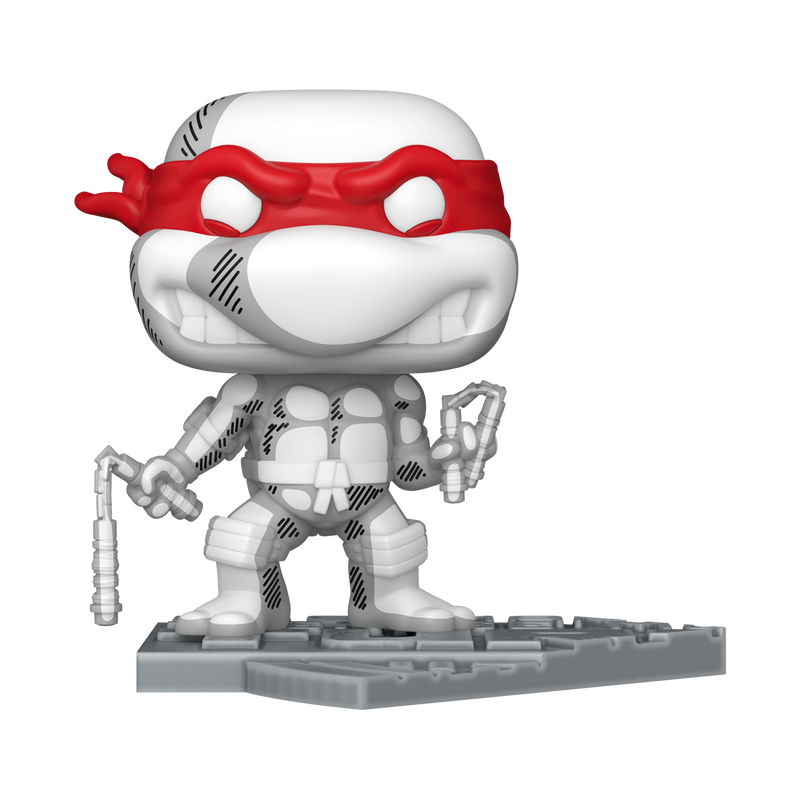 Pop! Michelangelo (Battle Damaged) (Comic Deco), , hi-res view 1