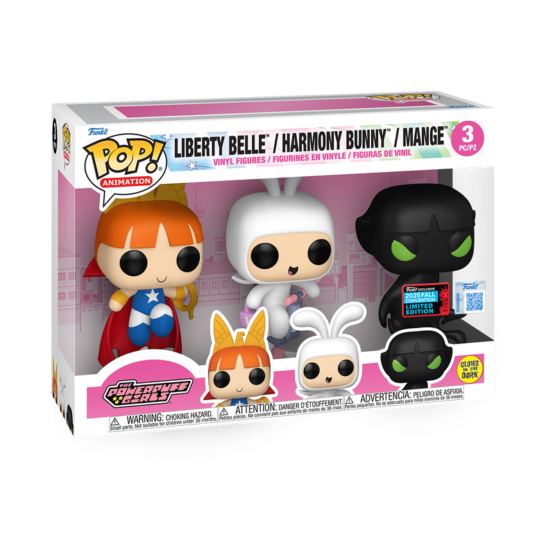 Pop! Powerpuff Girls (Glow) 3-Pack, , hi-res view 2