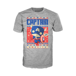 Captain America Christmas Sweater Tee, , hi-res view 1