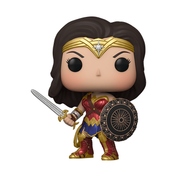 Pop! Die-Cast Wonder Woman with Sword & Shield, Image 2
