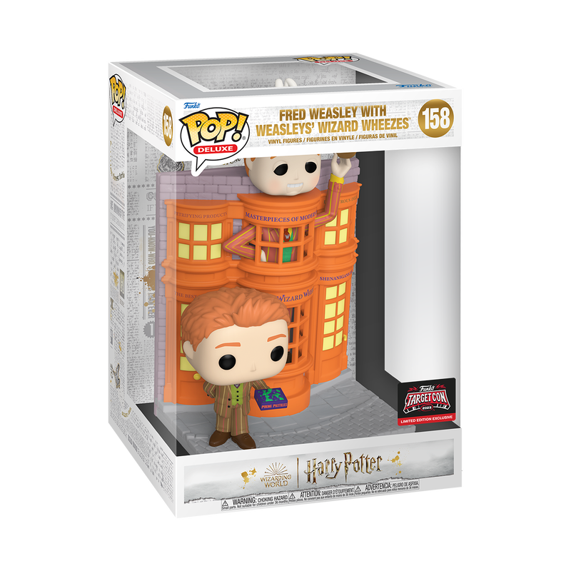 Pop! Deluxe Fred Weasley with Weasley’s Wizard Wheezes, , hi-res image number 2