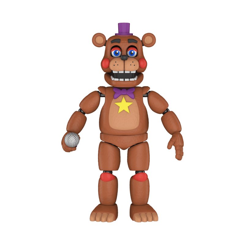 Rockstar Freddy (Pizza Simulator) Action Figure, , hi-res view 1