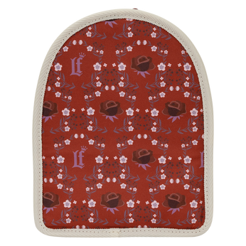 Loungefly Cream & Red Floral Light-Up Mini Backpack Bag Organizer Insert, Image 1