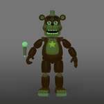 Glow Rockstar Freddy Action Figure, , hi-res view 2