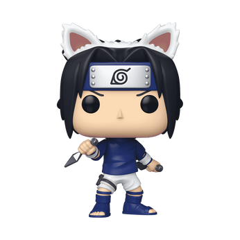 Pop! Sasuke Uchiha (Sasuke's Paw Encyclopedia) with Pop! Protector, Image 1