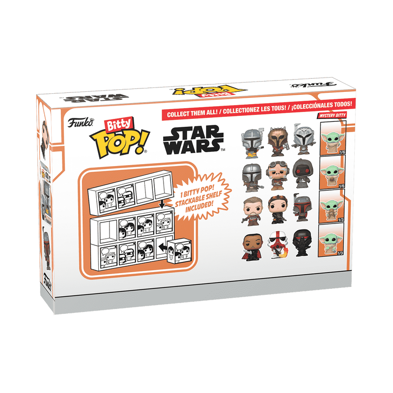 Bitty Pop! Star Wars The Mandalorian 4-Pack Series 1, , hi-res view 4