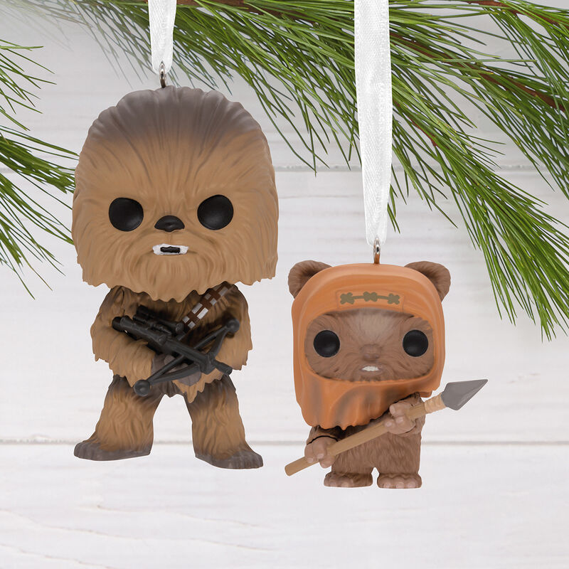 Chewbacca & Wicket Ornament, , hi-res view 1